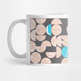 Mid Century Modern Circles #6 Mug